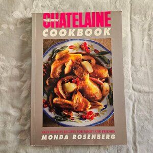 Vintage‎ The New Chatelaine Cookbook By Monda Rosenberg - Paperback